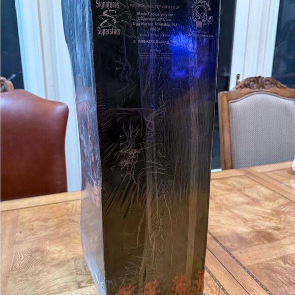 Collectible Kiss Gene Simmons Bear - 1998 - Mint with Certificate Showcasing! - Picture 6 of 14